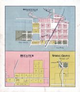 Belleville, Decatur, Spring Grove, Green County 1902